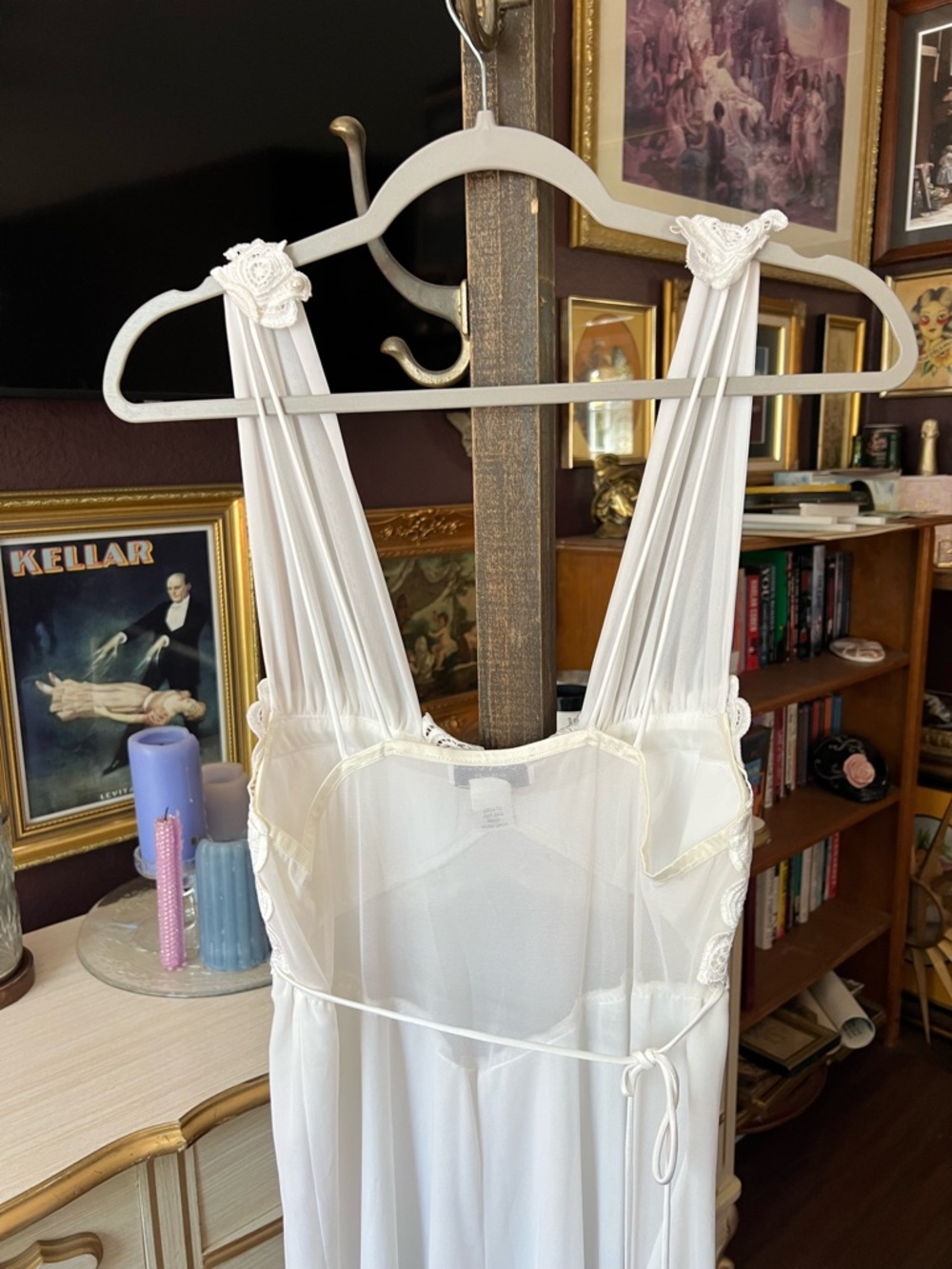 Vintage Flora Nikrooz Robe and Nightgown Set Size Medium - Picture 8 of 16